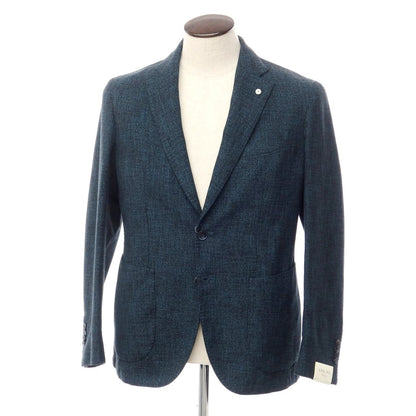 [New] LBM1911 Cotton Wool Jacket Blue Green x Black [Size 50] [GRN] [A/W] [Condition Rank N] [Men&