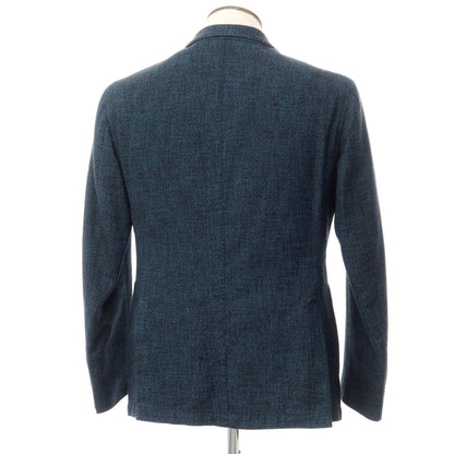 [New] LBM1911 Cotton Wool Jacket Blue Green x Black [Size 50] [GRN] [A/W] [Condition Rank N] [Men&