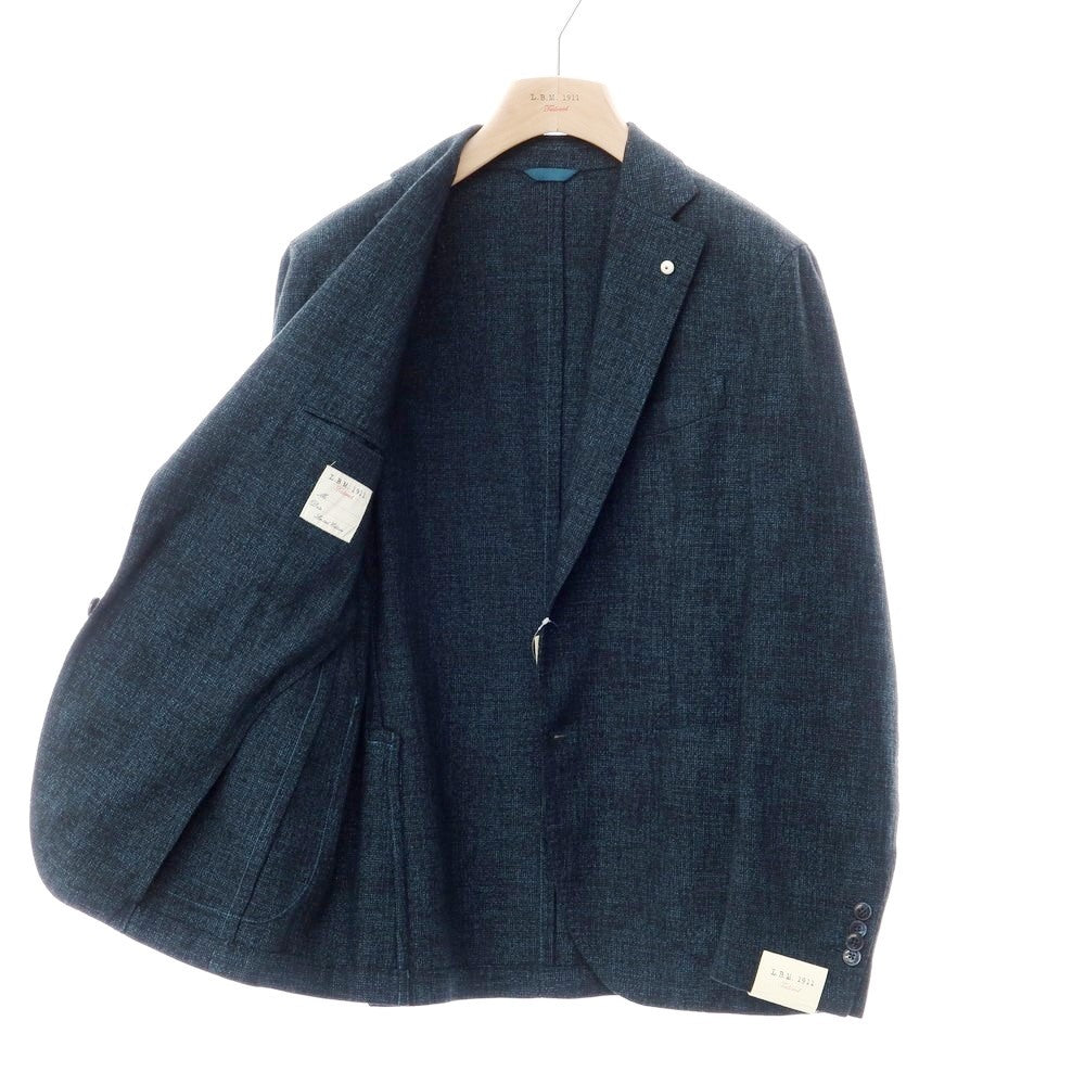 [New] LBM1911 Cotton Wool Jacket Blue Green x Black [Size 50] [GRN] [A/W] [Condition Rank N] [Men&
