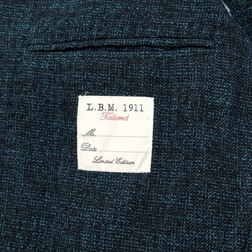 [New] LBM1911 Cotton Wool Jacket Blue Green x Black [Size 50] [GRN] [A/W] [Condition Rank N] [Men&