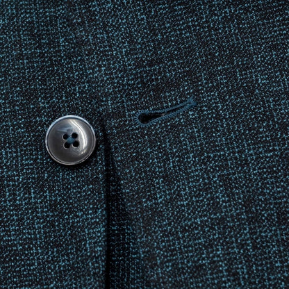 [New] LBM1911 Cotton Wool Jacket Blue Green x Black [Size 50] [GRN] [A/W] [Condition Rank N] [Men&