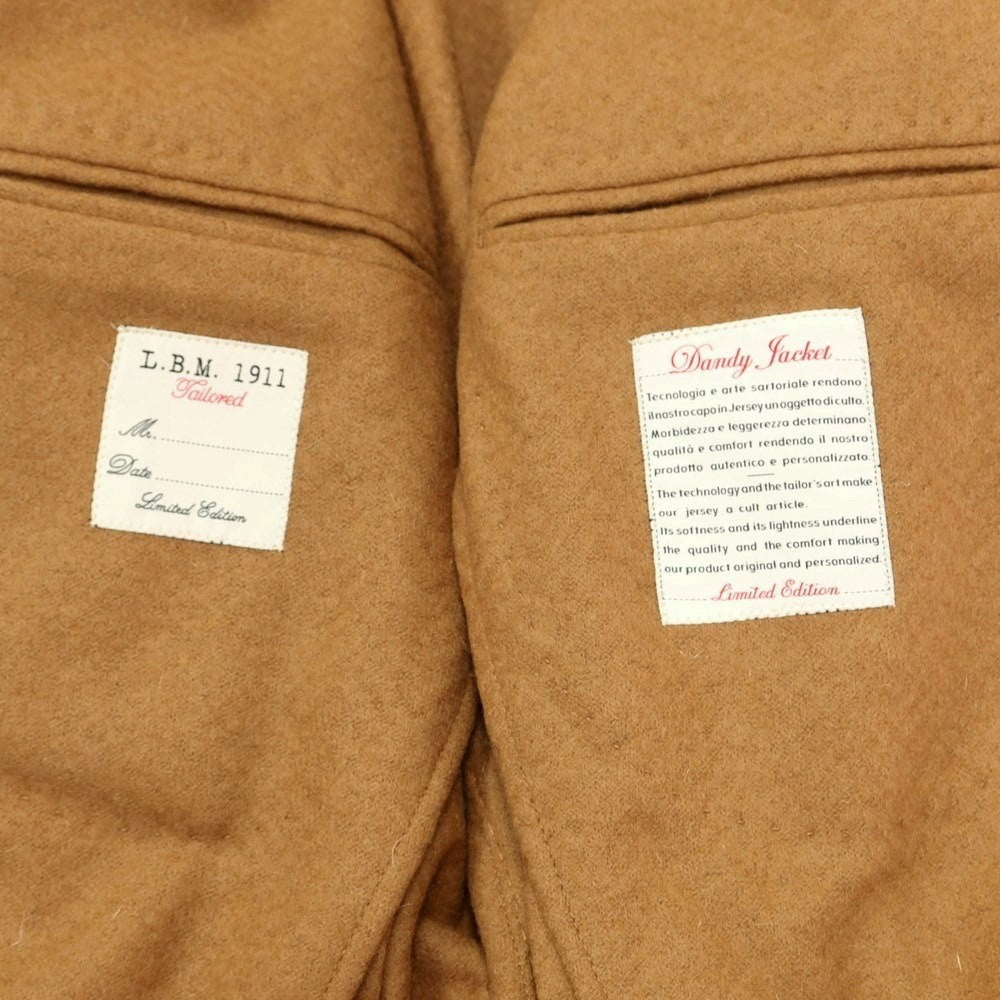[New] LBM1911 Wool Nylon Jersey Jacket Camel [Size 48] [BEI] [A/W] [Condition Rank N] [Men&