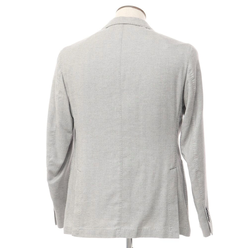 [New] LBM1911 Cotton Herringbone Tailored Jacket Gray [Size 50] [GRY] [A/W] [Condition Rank N] [Men&