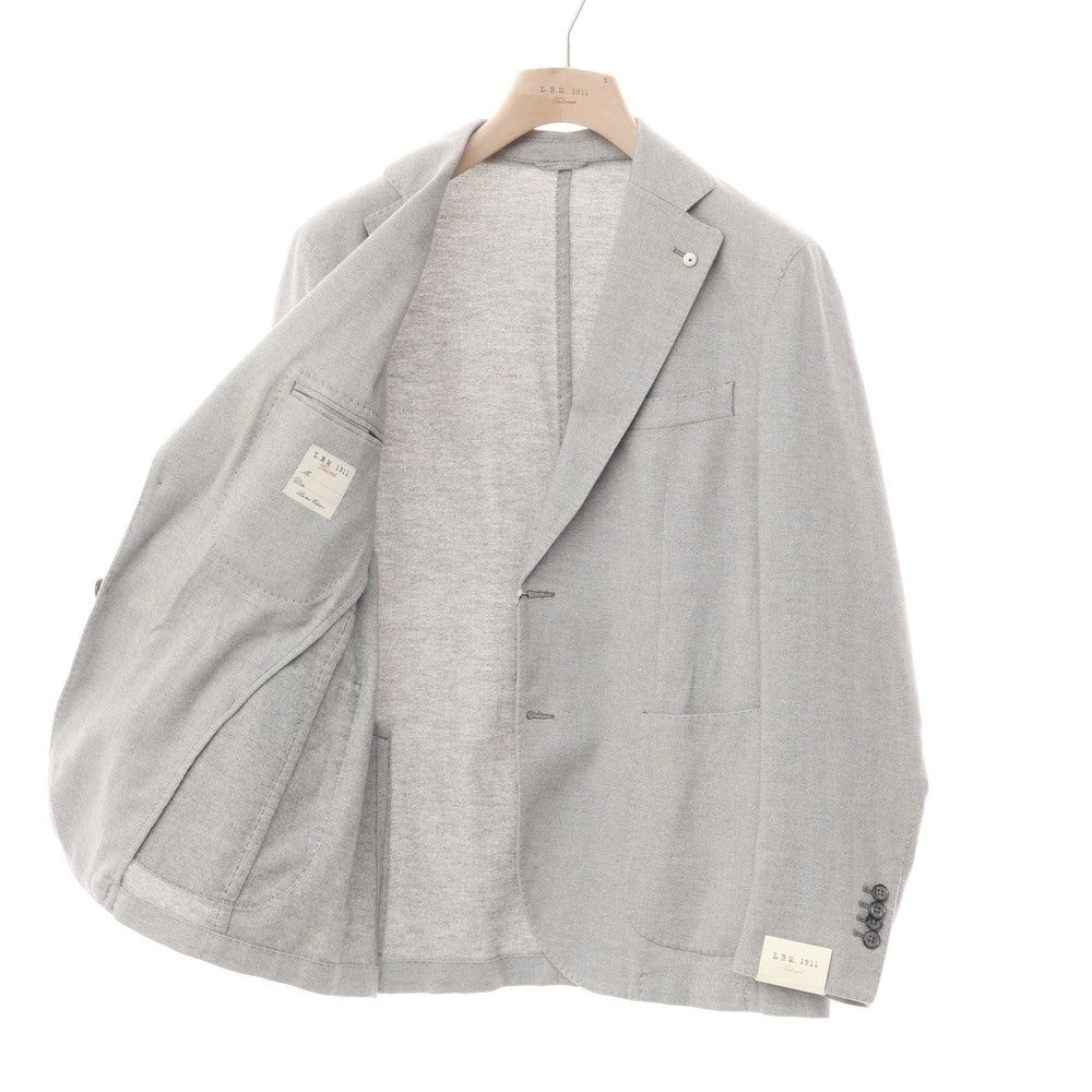 [New] LBM1911 Cotton Herringbone Tailored Jacket Gray [Size 50] [GRY] [A/W] [Condition Rank N] [Men&