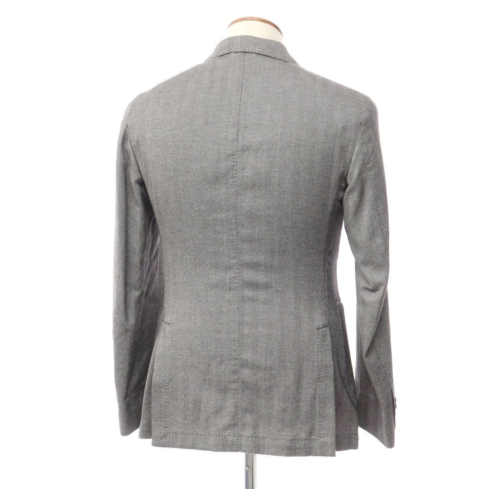 [New] LBM1911 Cotton Herringbone Tailored Jacket Black x White [Size 46] [BLK] [A/W] [Condition Rank N] [Men&