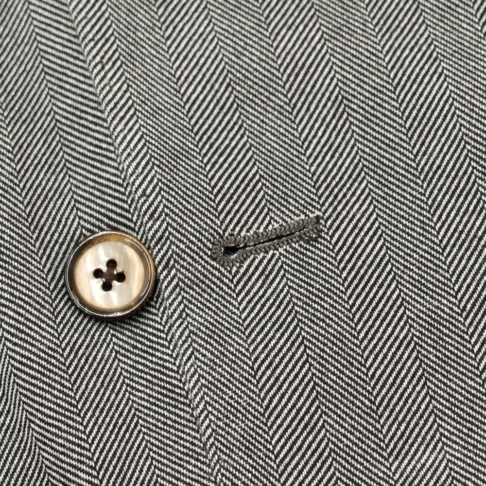 [New] LBM1911 Cotton Herringbone Tailored Jacket Black x White [Size 46] [BLK] [A/W] [Condition Rank N] [Men&