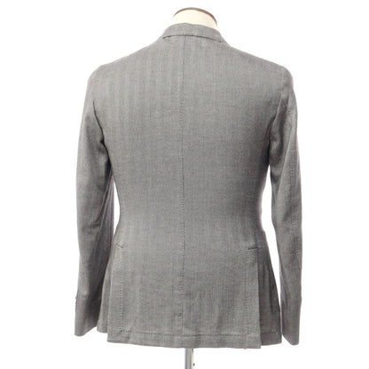 [New] LBM1911 Cotton Herringbone Tailored Jacket Black x White [Size 48] [BLK] [A/W] [Condition Rank N] [Men&
