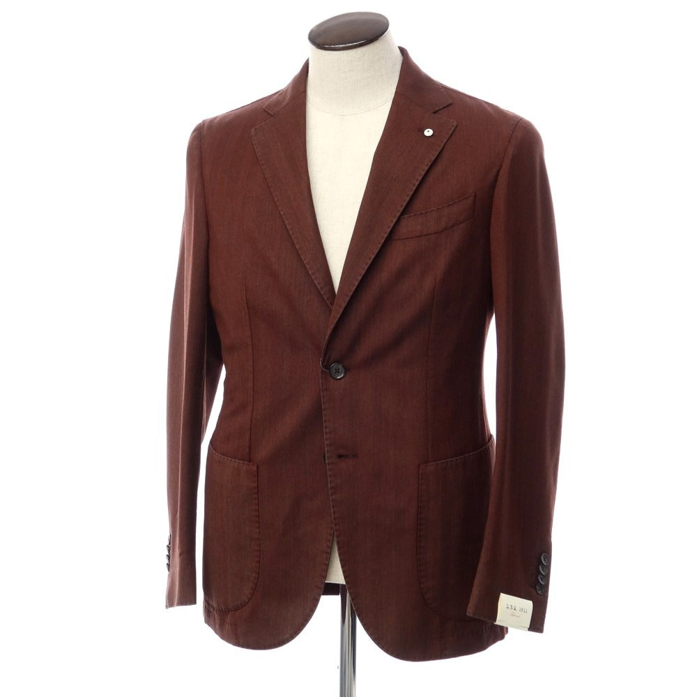 [New] LBM1911 Garment-dyed wool jacket in red brown [Size 48] [BRW] [S/S/A/W] [Condition rank N] [Men&