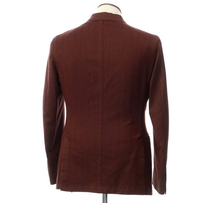 [New] LBM1911 Garment-dyed wool jacket in red brown [Size 48] [BRW] [S/S/A/W] [Condition rank N] [Men&