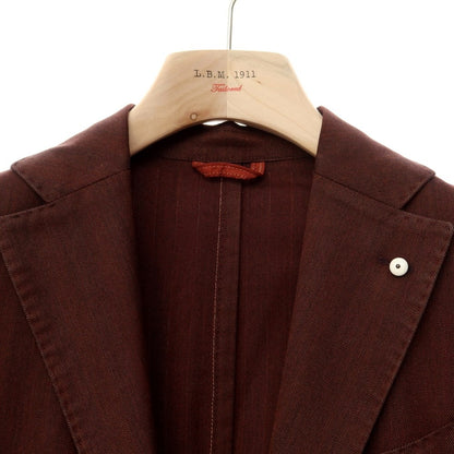 [New] LBM1911 Garment-dyed wool jacket in red brown [Size 48] [BRW] [S/S/A/W] [Condition rank N] [Men&