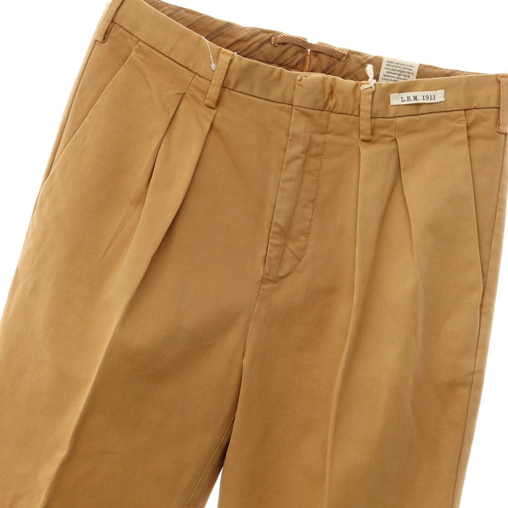 [New Outlet] LBM1911 Cotton Casual Slacks Pants Camel Beige [Size 46] [BEI] [S/S] [Condition Rank N-] [Men&