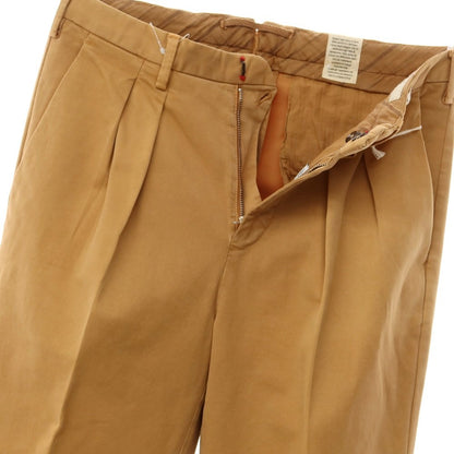 [New Outlet] LBM1911 Cotton Casual Slacks Pants Camel Beige [Size 46] [BEI] [S/S] [Condition Rank N-] [Men&