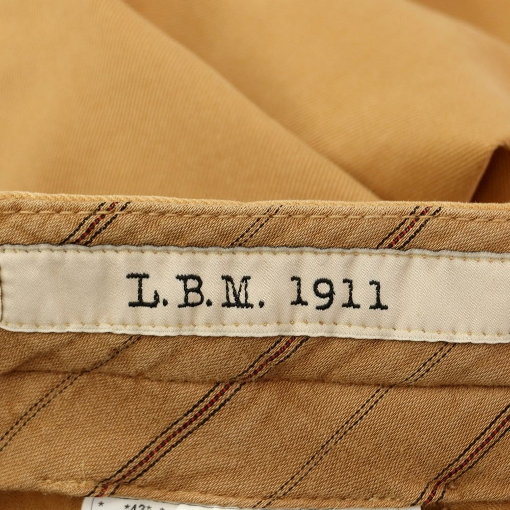 [New Outlet] LBM1911 Cotton Casual Slacks Pants Camel Beige [Size 46] [BEI] [S/S] [Condition Rank N-] [Men&