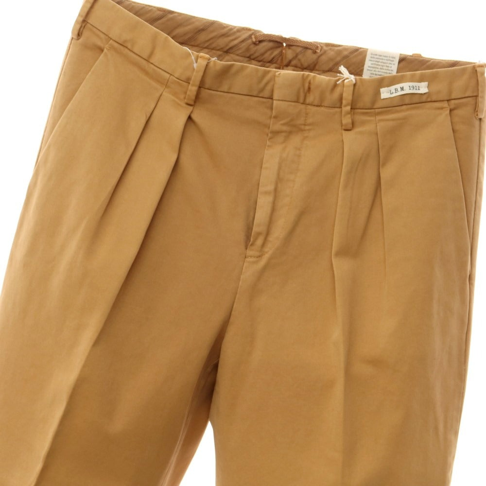 [New Outlet] LBM1911 Cotton Casual Slacks Pants Camel Beige [Size 50] [BEI] [S/S] [Condition Rank N-] [Men&