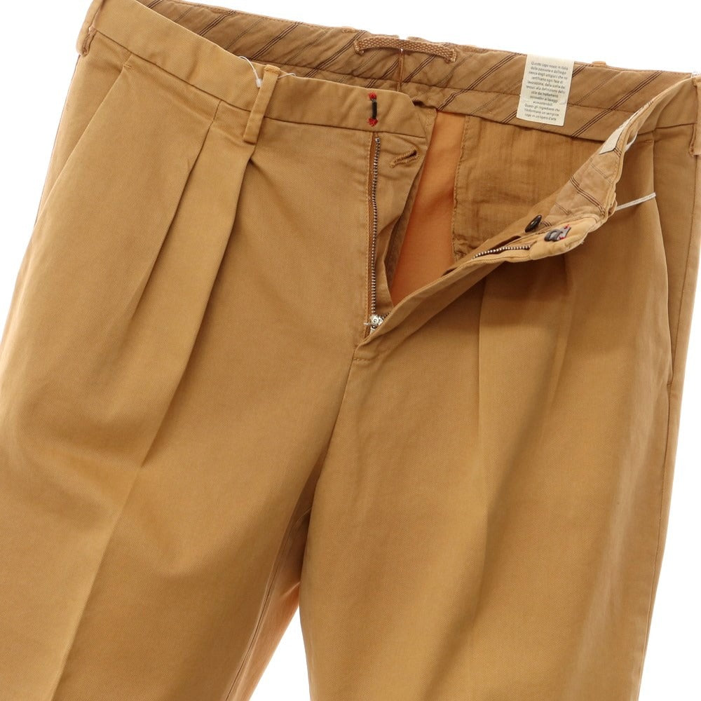 [New Outlet] LBM1911 Cotton Casual Slacks Pants Camel Beige [Size 50] [BEI] [S/S] [Condition Rank N-] [Men&