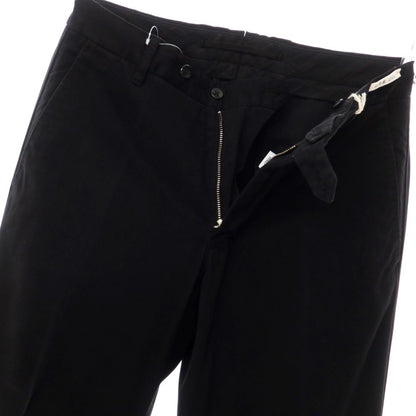 [New Outlet] LBM1911 Stretch Rayon Cotton Slacks Pants Black [Size 44] [BLK] [A/W] [Condition Rank N-] [Men&