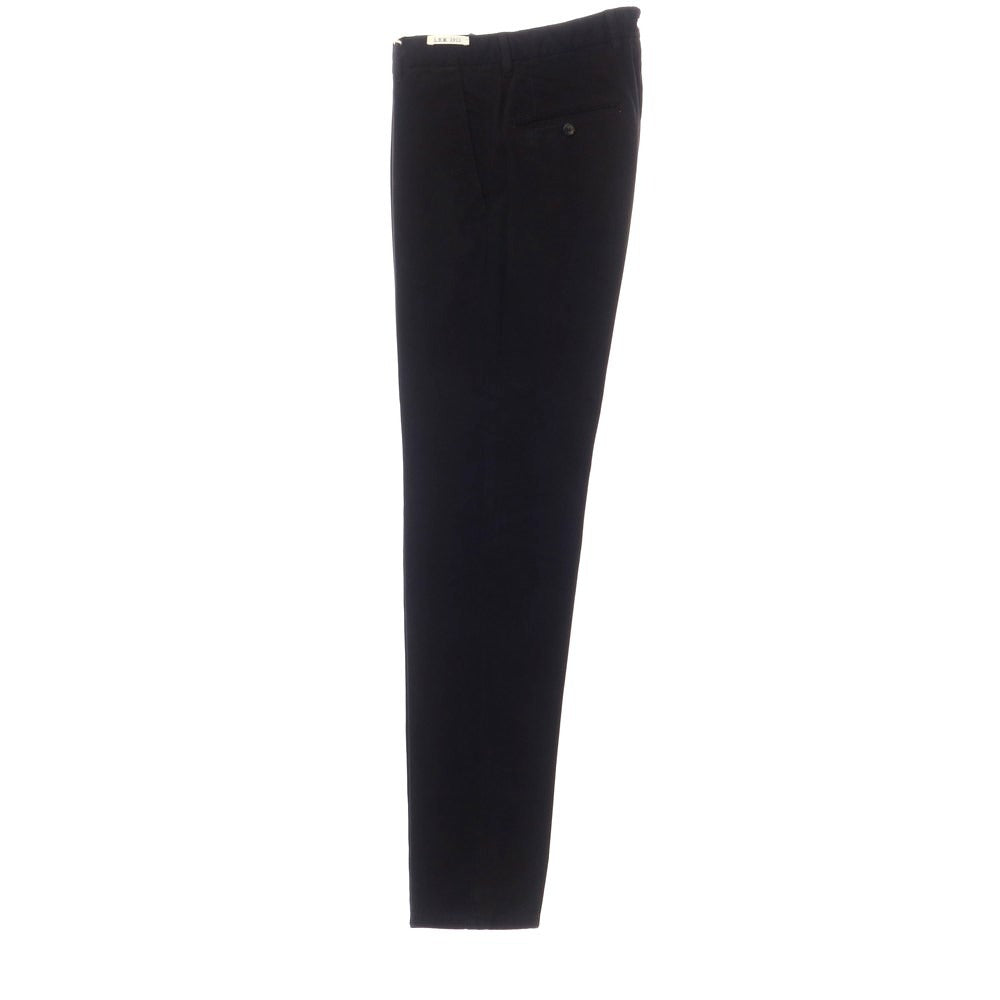 [New Outlet] LBM1911 Stretch Rayon Cotton Slacks Pants Black [Size 44] [BLK] [A/W] [Condition Rank N-] [Men&