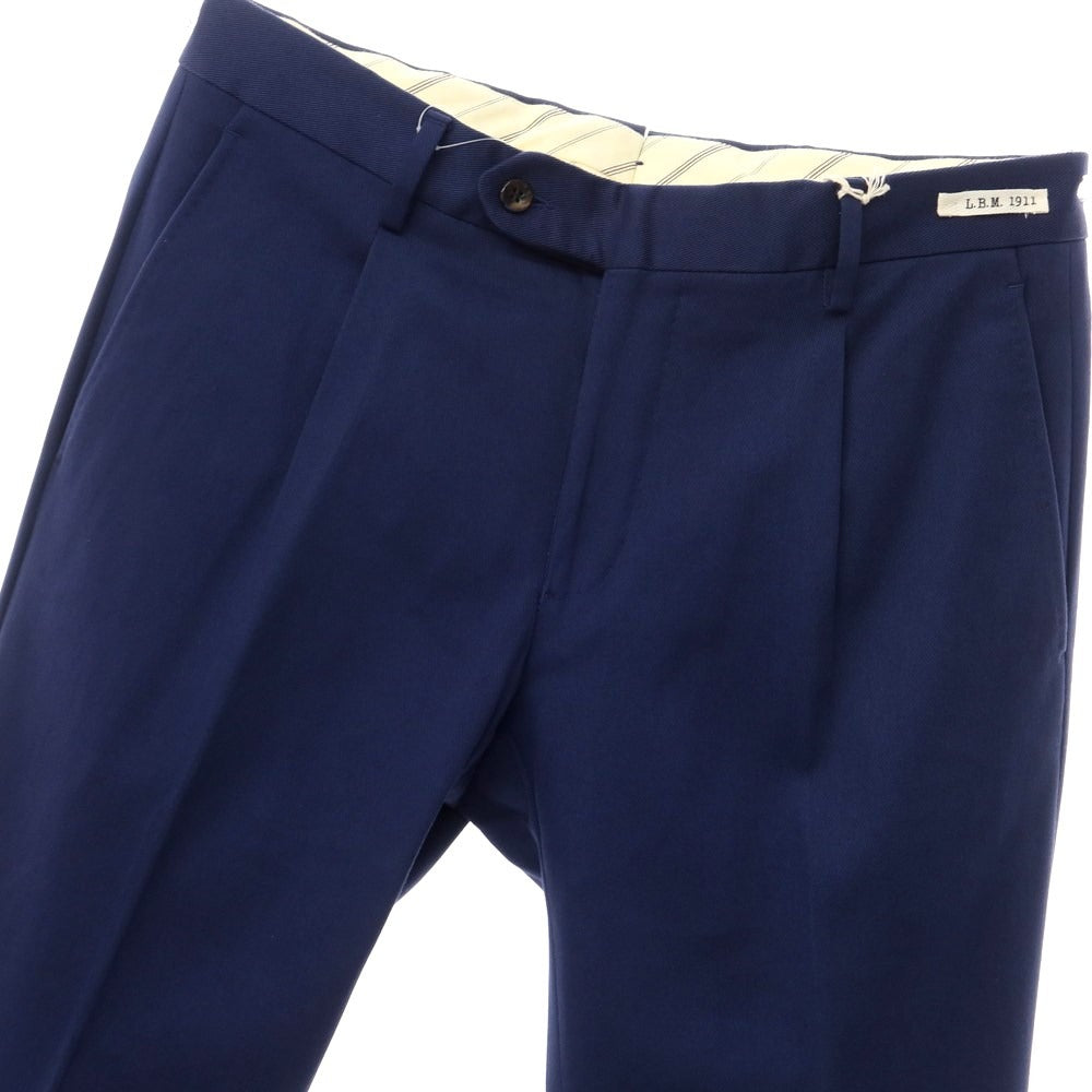 [New] LBM1911 Cotton Casual Slacks Pants Dark Blue [Size 50] [NVY] [S/S] [Condition Rank N] [Men&