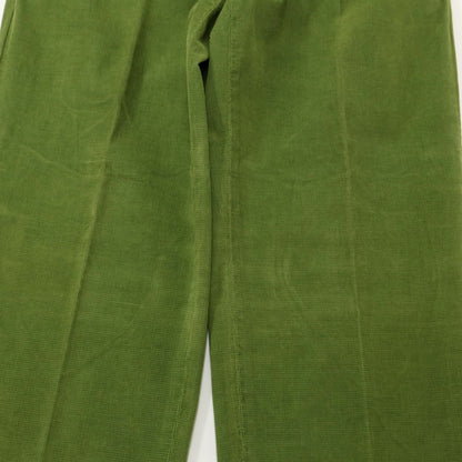 [New Outlet] LBM1911 Cotton Corduroy Slacks Pants Tea Green [Size 44] [GRN] [A/W] [Condition Rank N-] [Men&