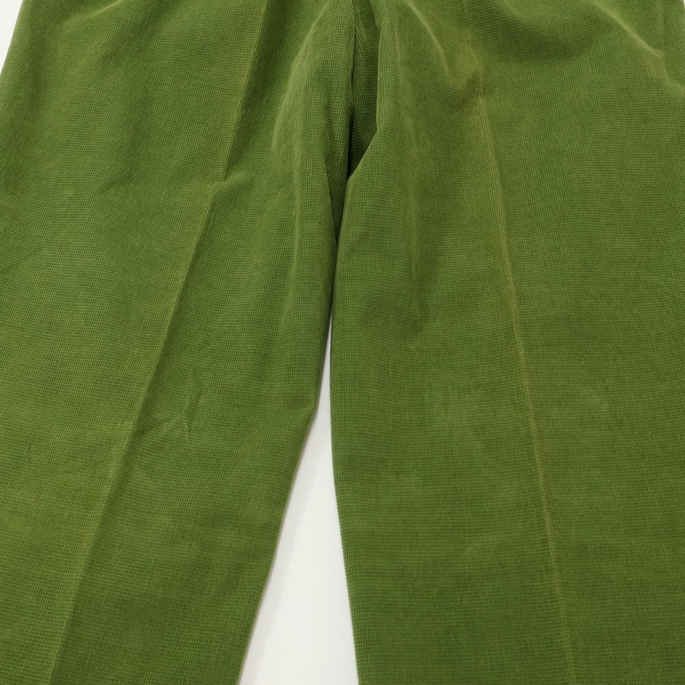 [New Outlet] LBM1911 Cotton Corduroy Slacks Pants Tea Green [Size 44] [GRN] [A/W] [Condition Rank N-] [Men&