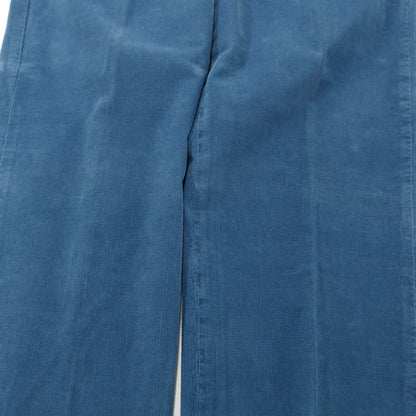 [New Outlet] LBM1911 Cotton Corduroy Slacks Pants Blue [Size 44] [BLU] [A/W] [Condition Rank N-] [Men&