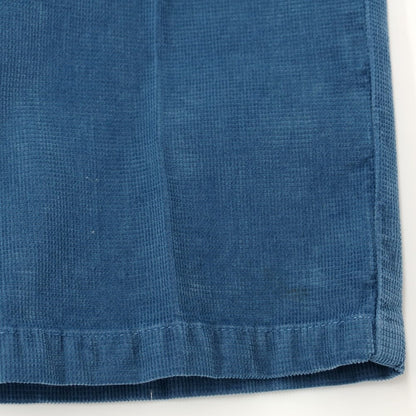 [New Outlet] LBM1911 Cotton Corduroy Slacks Pants Blue [Size 44] [BLU] [A/W] [Condition Rank N-] [Men&