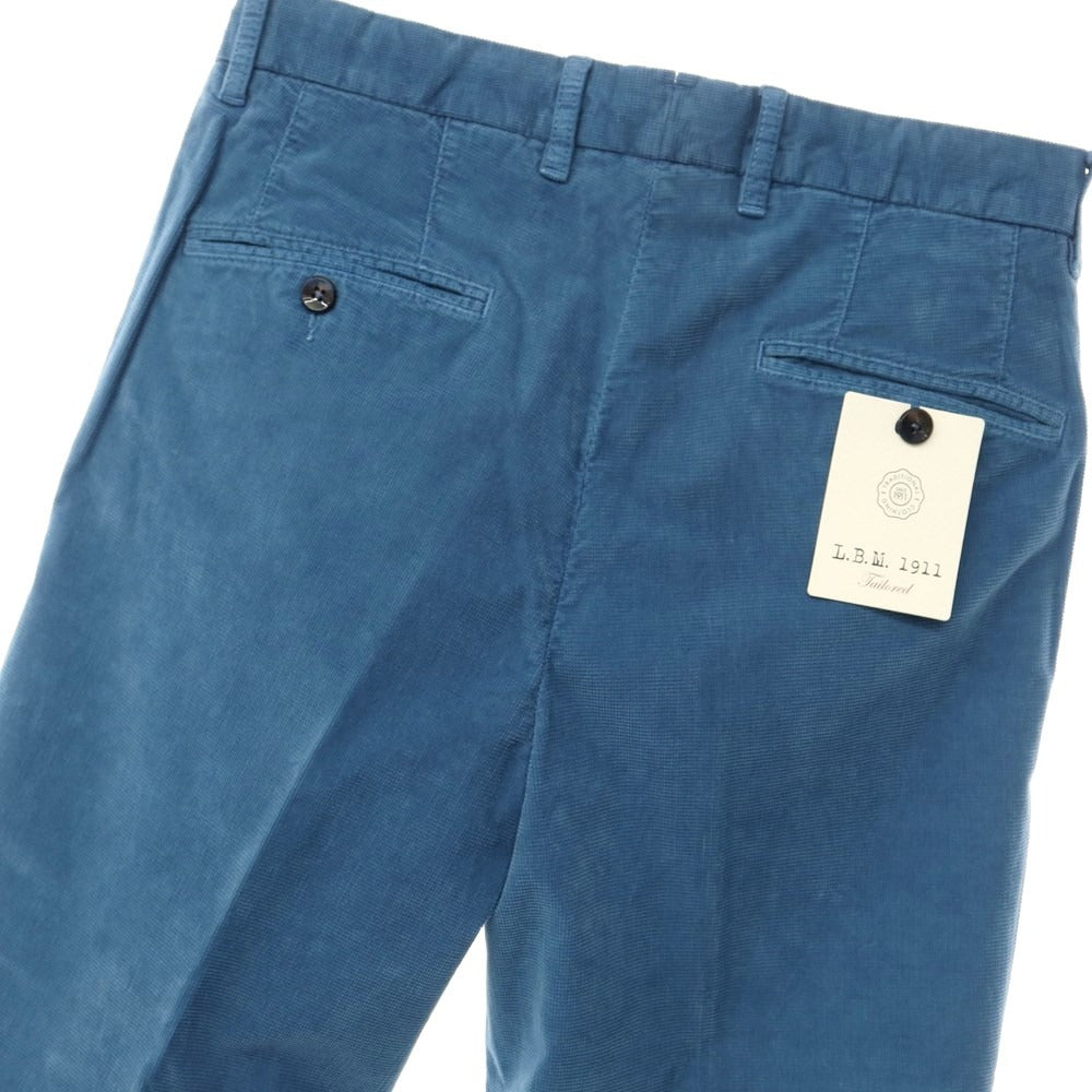 [New Outlet] LBM1911 Cotton Corduroy Slacks Pants Blue [Size 46] [BLU] [A/W] [Condition Rank N-] [Men&