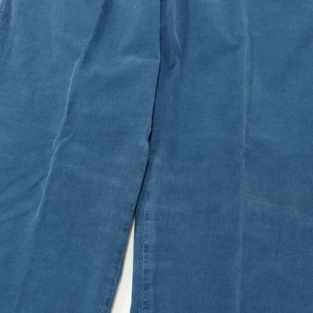 [New Outlet] LBM1911 Cotton Corduroy Slacks Pants Blue [Size 46] [BLU] [A/W] [Condition Rank N-] [Men&