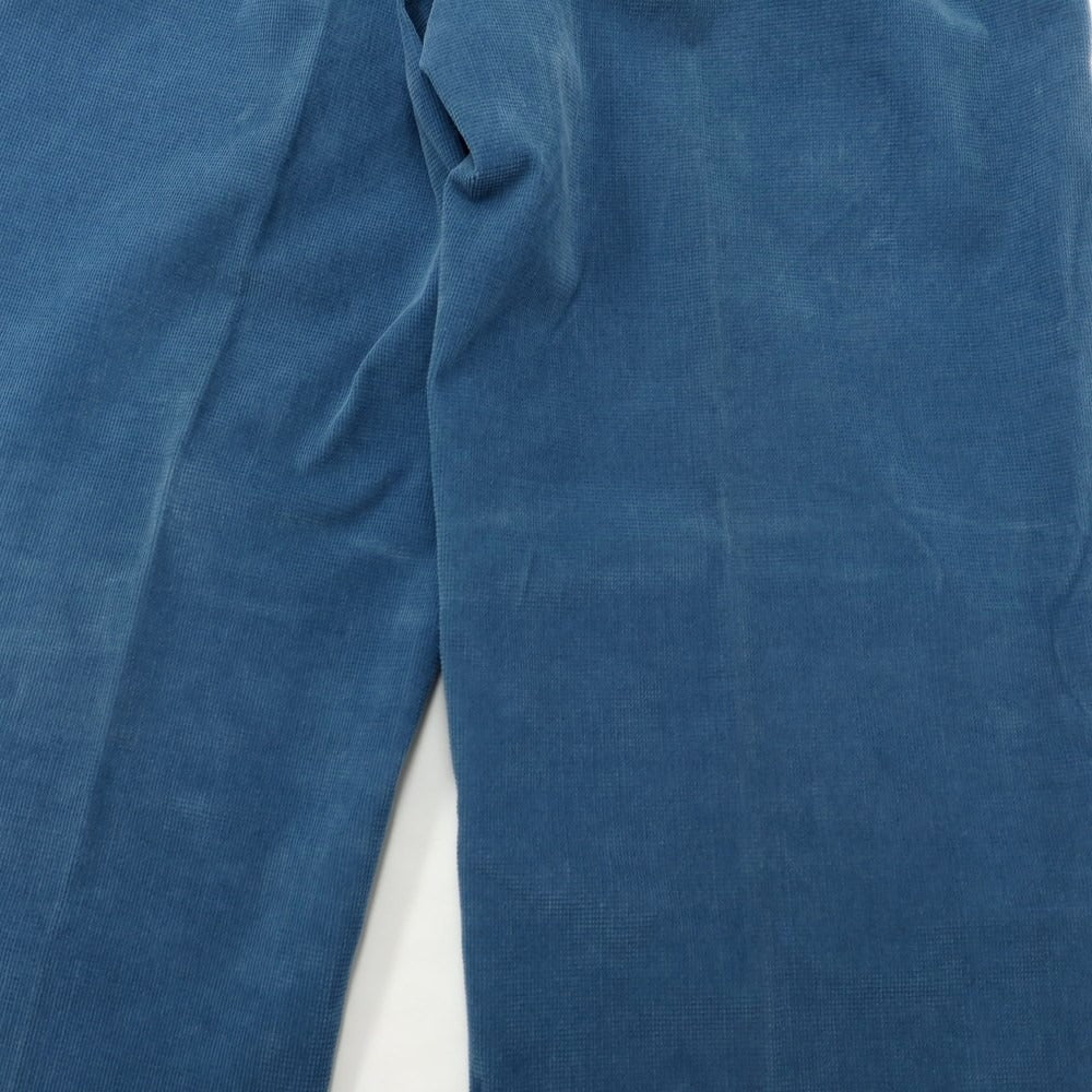 [New Outlet] LBM1911 Cotton Corduroy Slacks Pants Blue [Size 46] [BLU] [A/W] [Condition Rank N-] [Men&