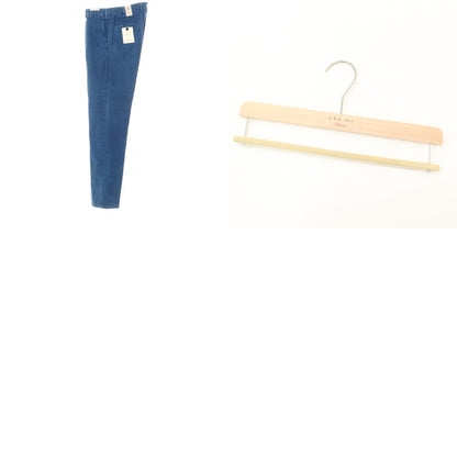 [New Outlet] LBM1911 Cotton Corduroy Slacks Pants Blue [Size 48] [BLU] [A/W] [Condition Rank N-] [Men&