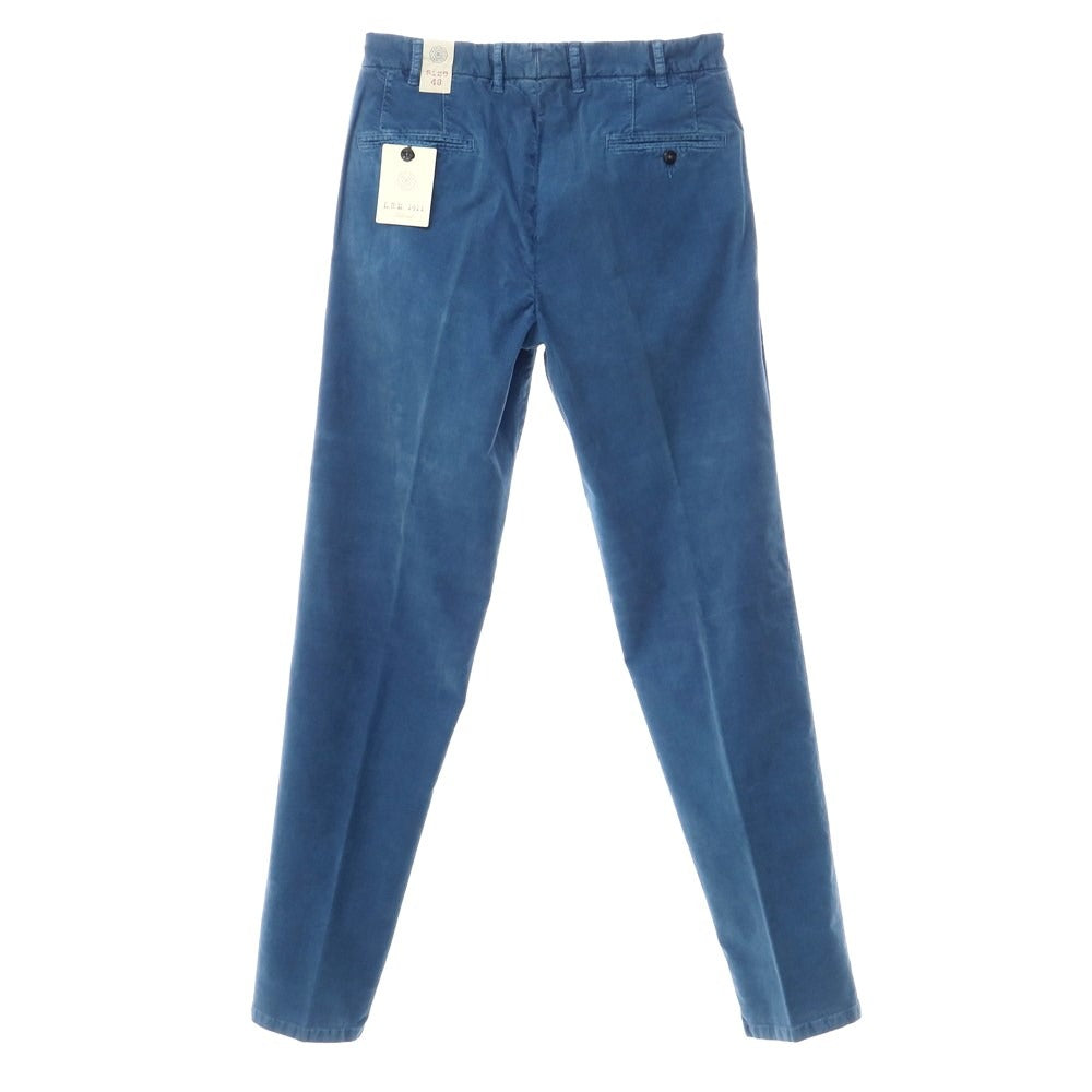 [New Outlet] LBM1911 Cotton Corduroy Slacks Pants Blue [Size 48] [BLU] [A/W] [Condition Rank N-] [Men&