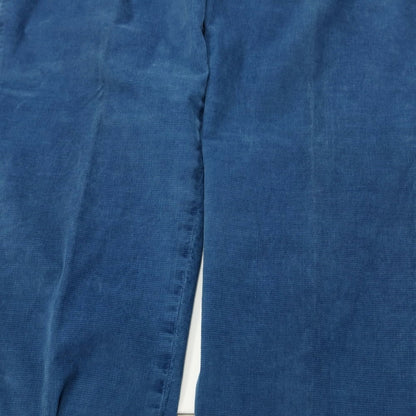 [New Outlet] LBM1911 Cotton Corduroy Slacks Pants Blue [Size 48] [BLU] [A/W] [Condition Rank N-] [Men&