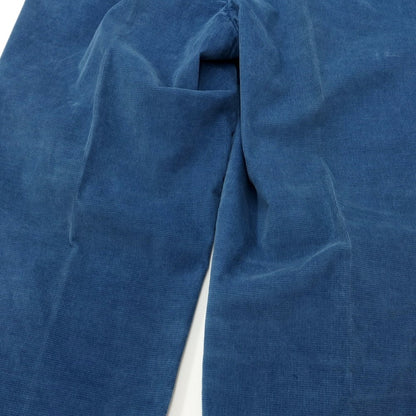 [New Outlet] LBM1911 Cotton Corduroy Slacks Pants Blue [Size 48] [BLU] [A/W] [Condition Rank N-] [Men&