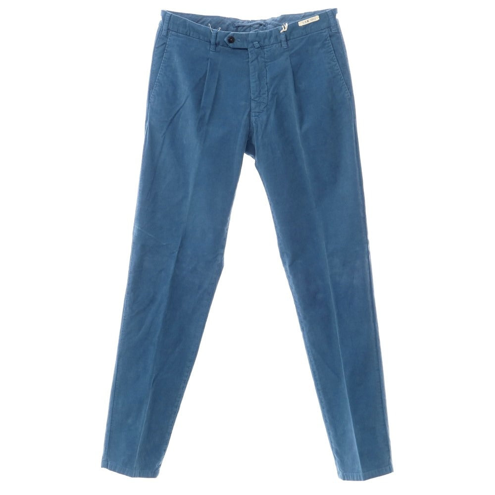 [New Outlet] LBM1911 Cotton Corduroy Slacks Pants Blue [Size 52] [BLU] [A/W] [Condition Rank N-] [Men&
