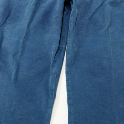 [New Outlet] LBM1911 Cotton Corduroy Slacks Pants Blue [Size 52] [BLU] [A/W] [Condition Rank N-] [Men&