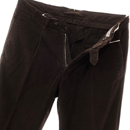 [New Outlet] LBM1911 Cotton Corduroy Slacks Pants Dark Brown [Size 46] [BRW] [A/W] [Condition Rank N-] [Men&