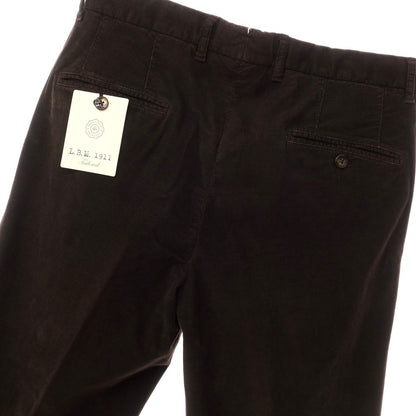 [New Outlet] LBM1911 Cotton Corduroy Slacks Pants Dark Brown [Size 46] [BRW] [A/W] [Condition Rank N-] [Men&