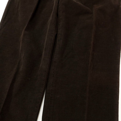 [New Outlet] LBM1911 Cotton Corduroy Slacks Pants Dark Brown [Size 46] [BRW] [A/W] [Condition Rank N-] [Men&