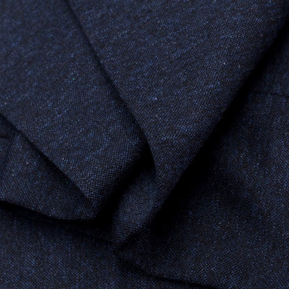 [New] Luigi Bianchi Mantova Wool Cotton Jersey Slacks Pants Navy [Size 46] [NVY] [A/W] [Condition Rank N] [Men&