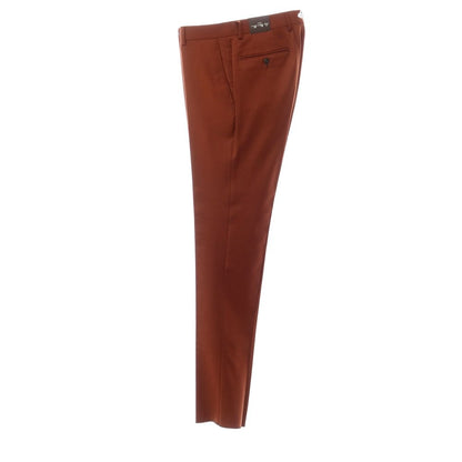 [New] Luigi Bianchi Mantova Wool Dress Slacks Pants Orange Brown [Size 44] [BRW] [A/W] [Condition Rank N] [Men&