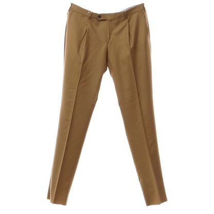 [New] Luigi Bianchi Mantova Wool Dress Slacks Pants Beige [Size 52] [BEI] [A/W] [Condition Rank N] [Men&