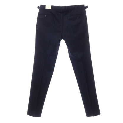 [New] Luigi Bianchi Mantova Cotton Casual Slacks Pants Navy [Size 54] [NVY] [S/S] [Condition Rank N] [Men&