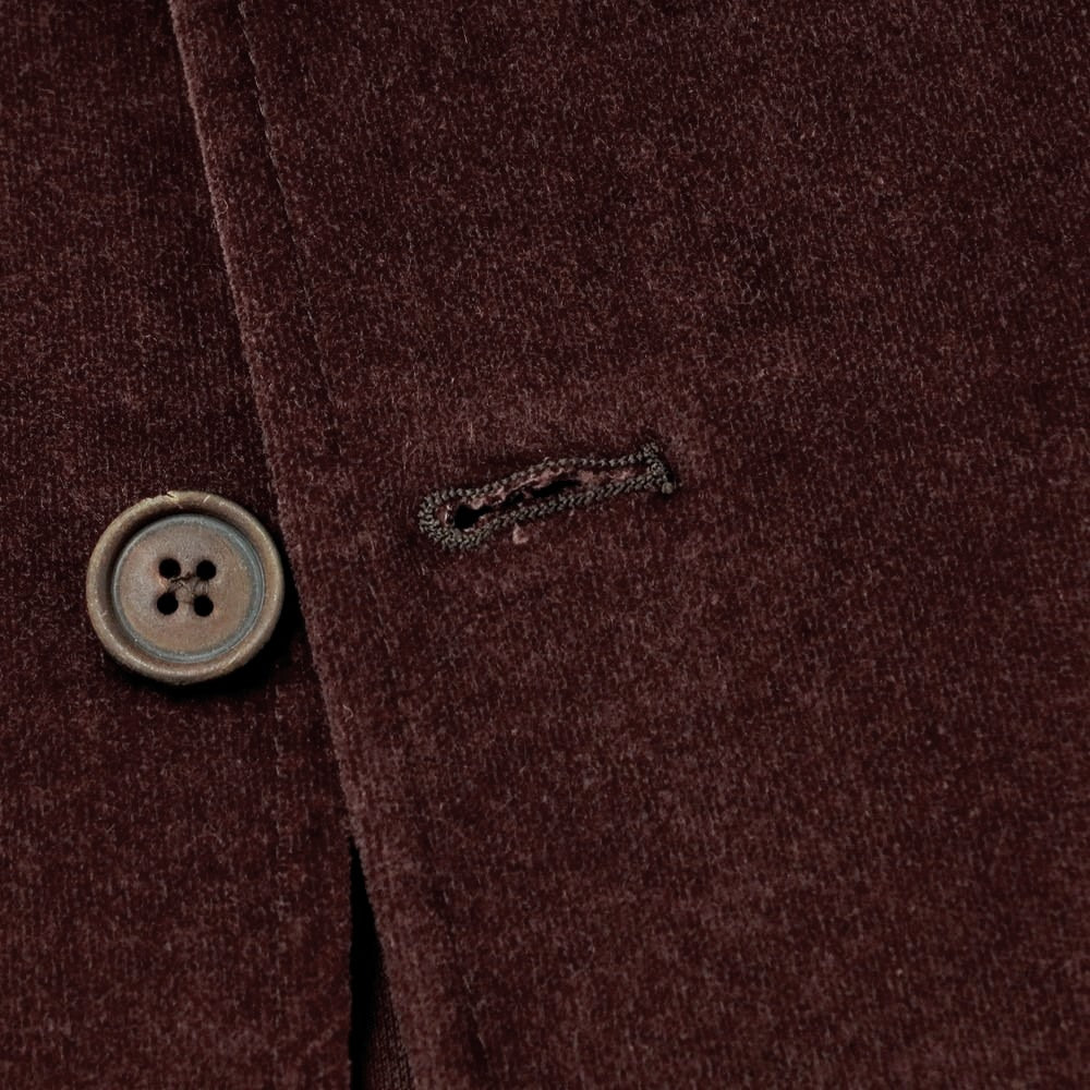 [New Outlet] Giannetto Moleskin Stretch Cotton Jacket Cocoa Brown [Size 48] [BRW] [A/W] [Condition Rank N-] [Men&