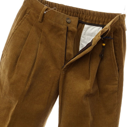 [New] Giannetto Corduroy Slacks Pants Ocher [Size 42] [BRW] [A/W] [Condition Rank N] [Men&