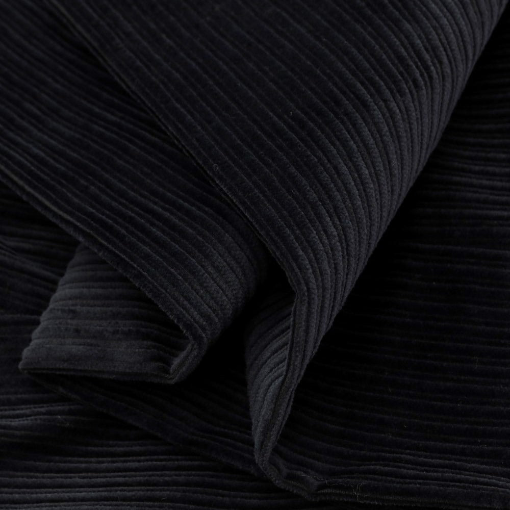 [New] Giannetto Corduroy Easy Slacks Pants Navy Black [Size 46] [BLK] [A/W] [Condition Rank N] [Men&