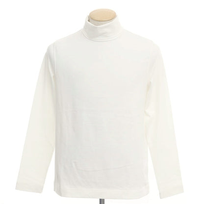 [New Outlet] CIRCOLO 1901 Cotton Turtleneck Long Sleeve T-Shirt White [Size S] [WHT] [S/S/A/W] [Condition Rank N-] [Men&