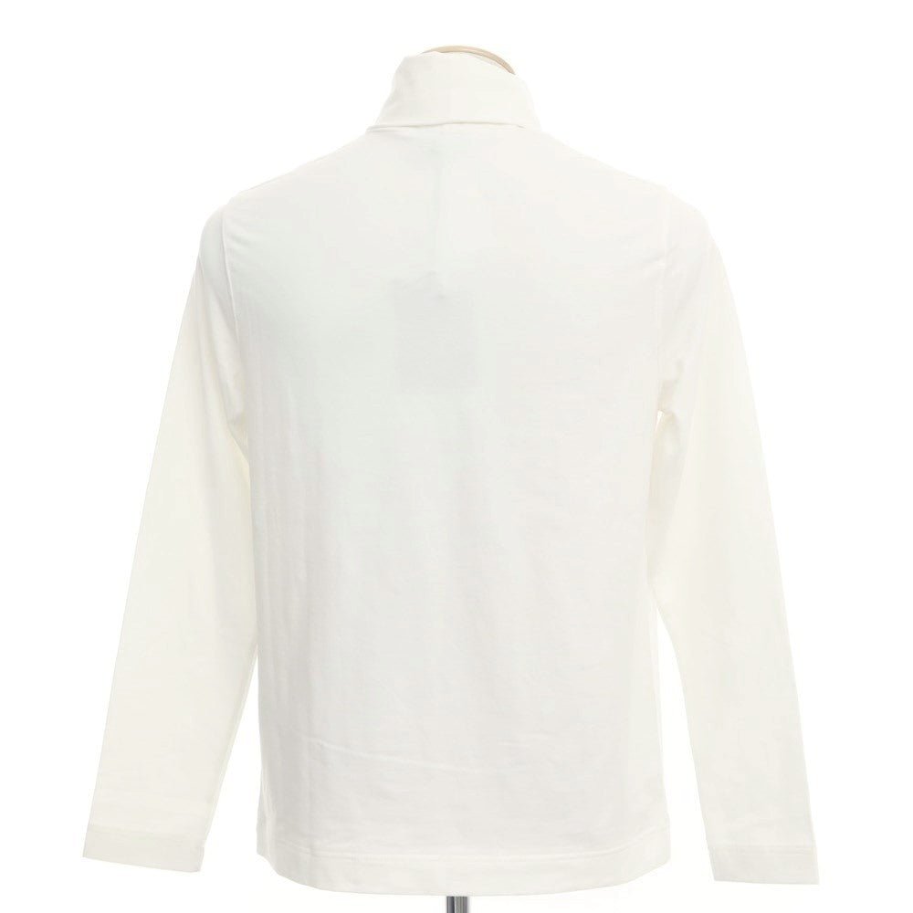 [New Outlet] CIRCOLO 1901 Cotton Turtleneck Long Sleeve T-Shirt White [Size S] [WHT] [S/S/A/W] [Condition Rank N-] [Men&