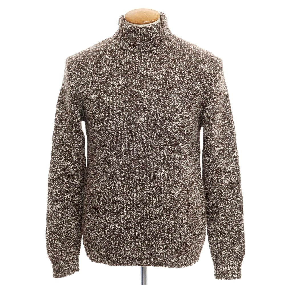 [New Outlet] CIRCOLO 1901 Wool Low Gauge Turtleneck Knit Brown [Size M] [BRW] [A/W] [Condition Rank N-] [Men&