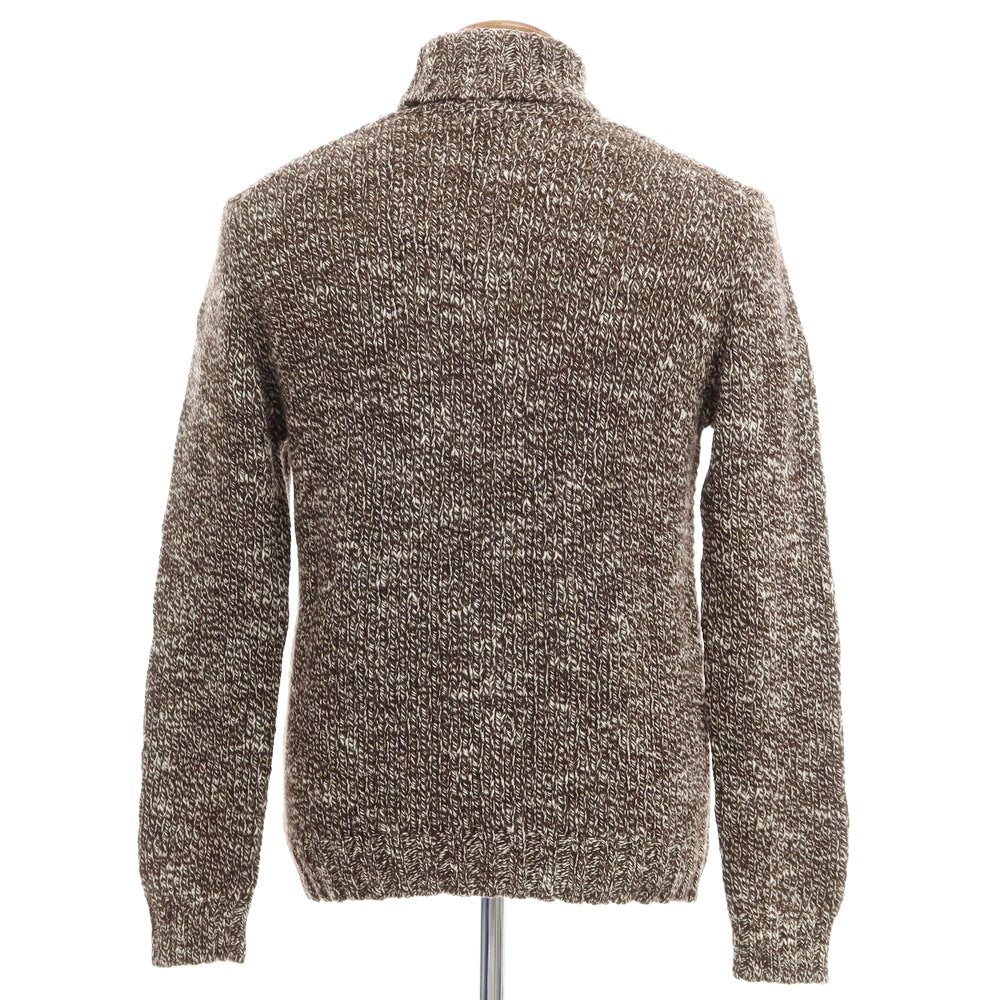 [New Outlet] CIRCOLO 1901 Wool Low Gauge Turtleneck Knit Brown [Size M] [BRW] [A/W] [Condition Rank N-] [Men&