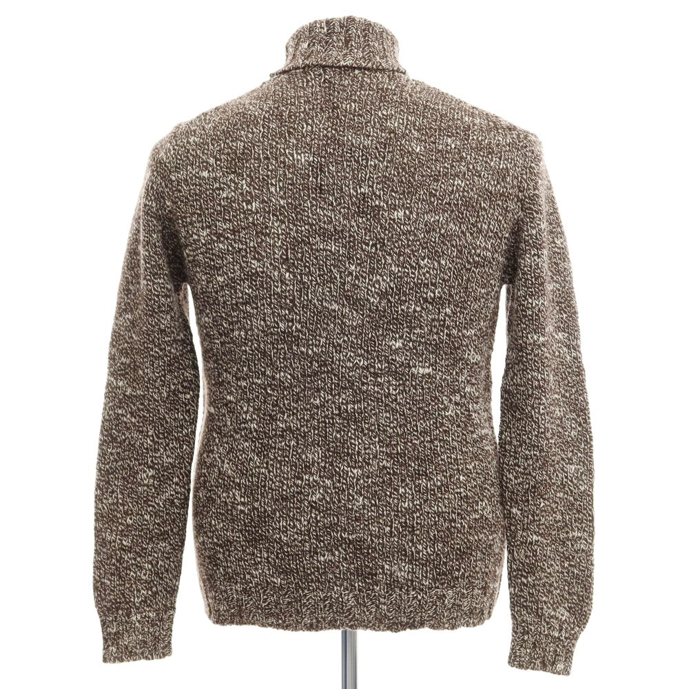 [New] CIRCOLO 1901 Wool Low Gauge Turtleneck Knit Brown [Size L] [BRW] [A/W] [Condition Rank N] [Men&